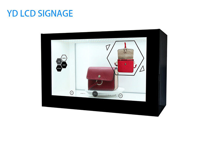 65 Inch Transparent LCD Display 1920X1080 HD Resolution With Wide Viewing Angel